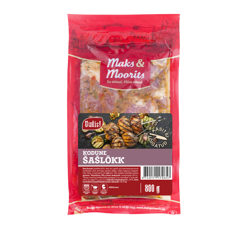 Šašlõkk Kodune, MAKS & MOORITS, 800 g