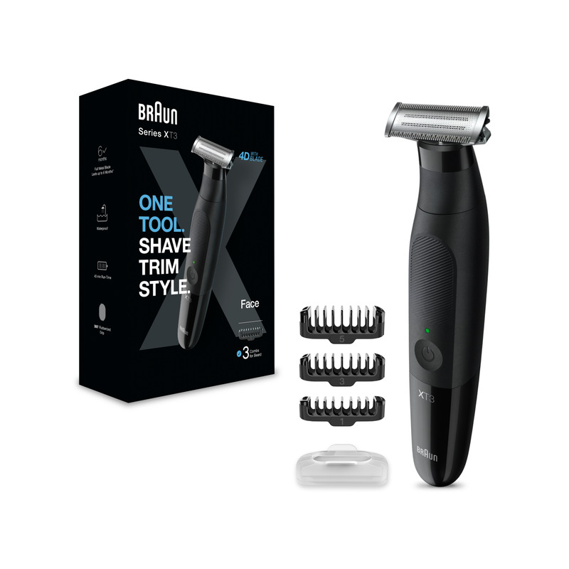 XT3100 Braun Series X habemetrimmer/piirel, pardel meestele