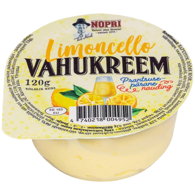 Nopri vahukreem limoncello, 120g