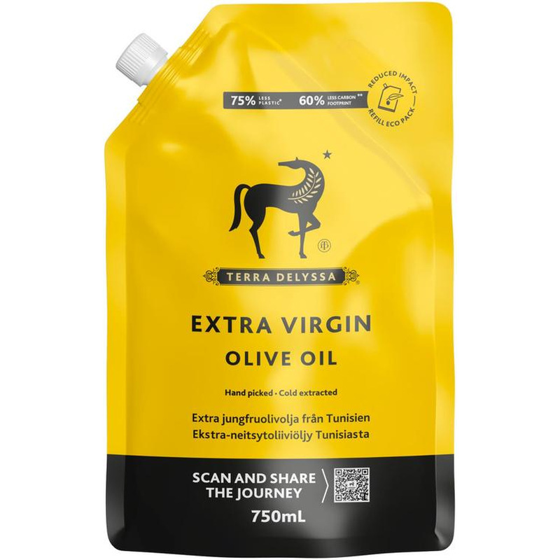 Terra Delyssa Extra Virgin oliiviõli 750ml