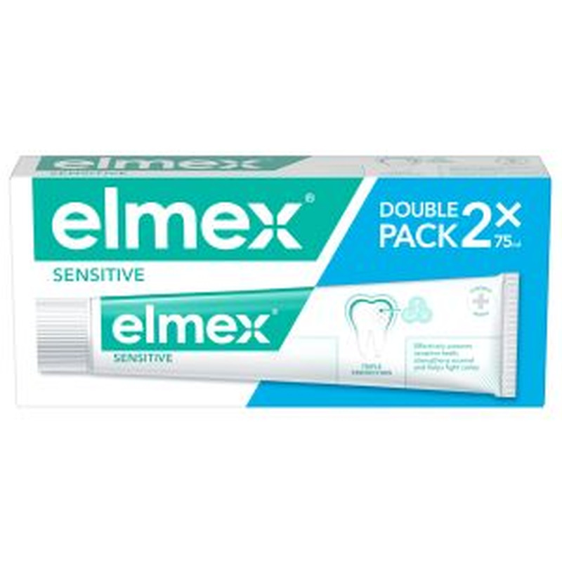 Hambapasta Sensitive 2-pakk, ELMEX, 150 ml