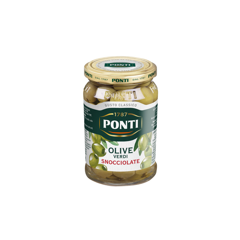 Ponti kivideta rohelised oliivid 290g