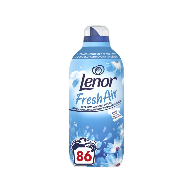 KAST 6 tk! LENOR Pesuloputusvahend Fresh Wind 1.204 L (86 Pesukorda)