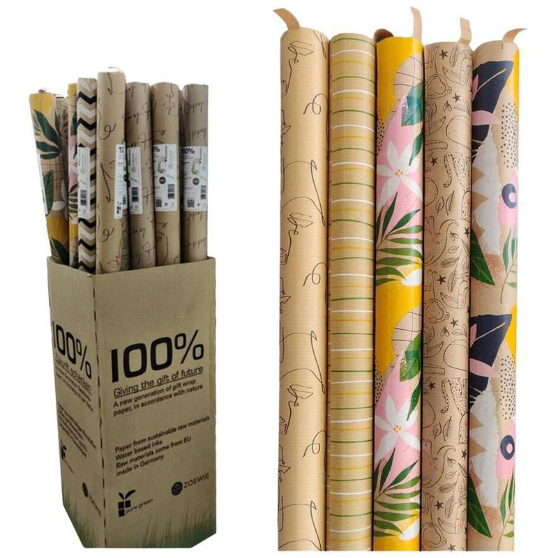 Raamatupaber 2 m x 70 cm, jõupaber, kilevaba pakend 60g, BRADLEY, 1tk