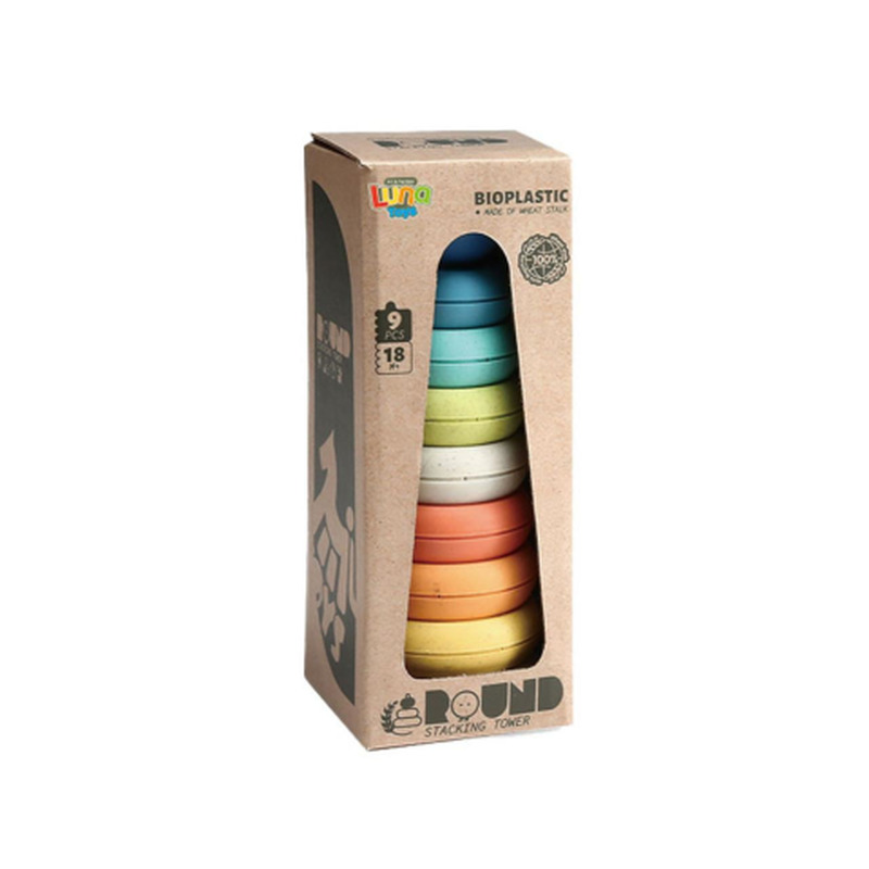 Mänguasi virnastustorn 9 tk Luna