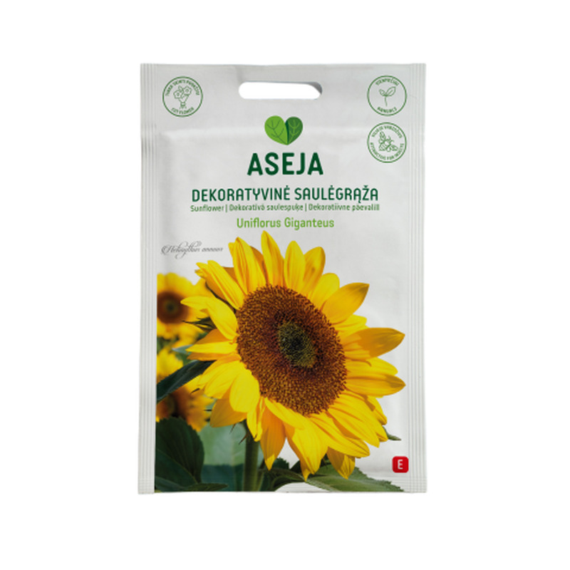 Dekoratiivne päevalill Uniflorusgiganteus Aseja 1g 40-0061 (E)