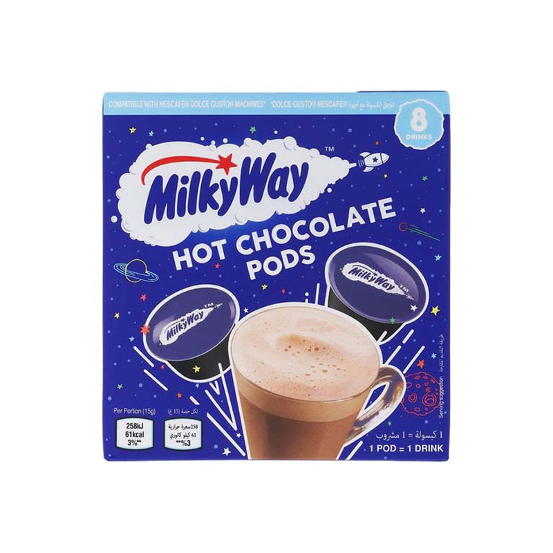 Kakaokapslid NESCAFÉ® Dolce Gusto® kohvimasinatele Milky Way, 8 tk.