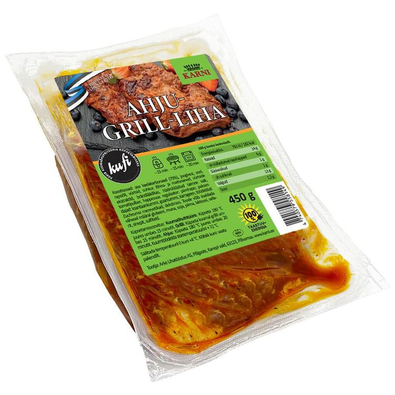 Karni Ahjugrill-Liha, 450 G