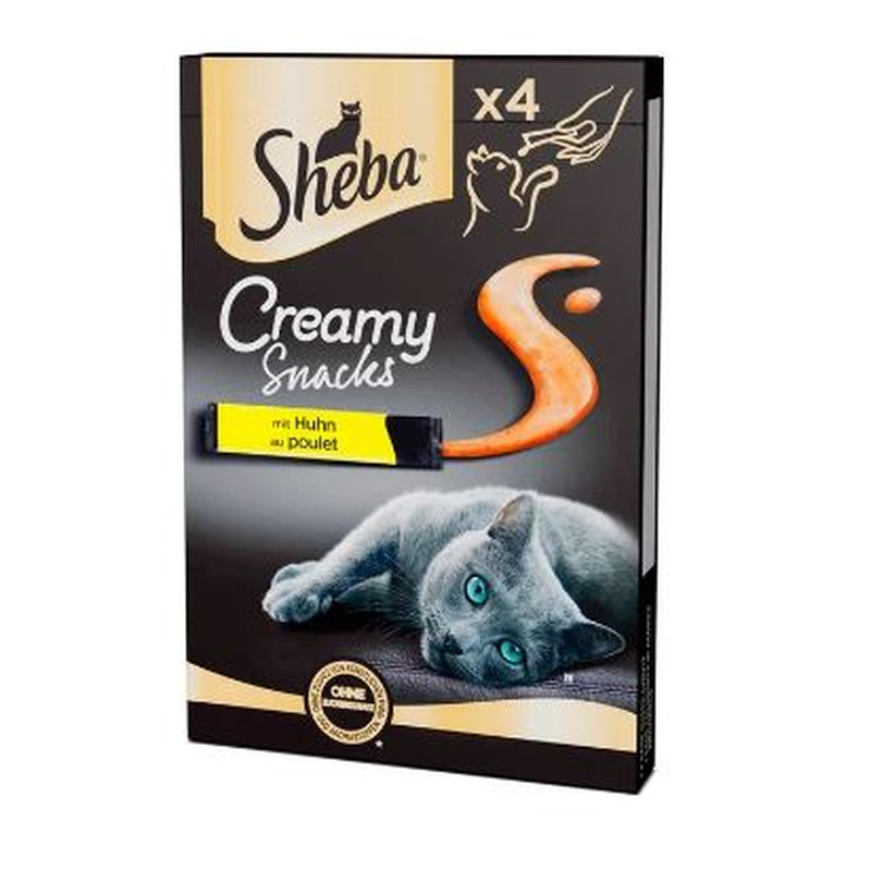 Creamy kreemjas suupiste kanaga 4x12g, SHEBA, 48g