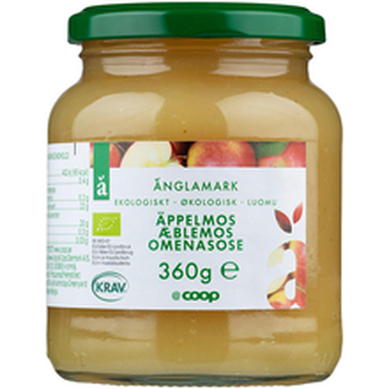 Änglamark ökoloogiline õunakaste 360 g