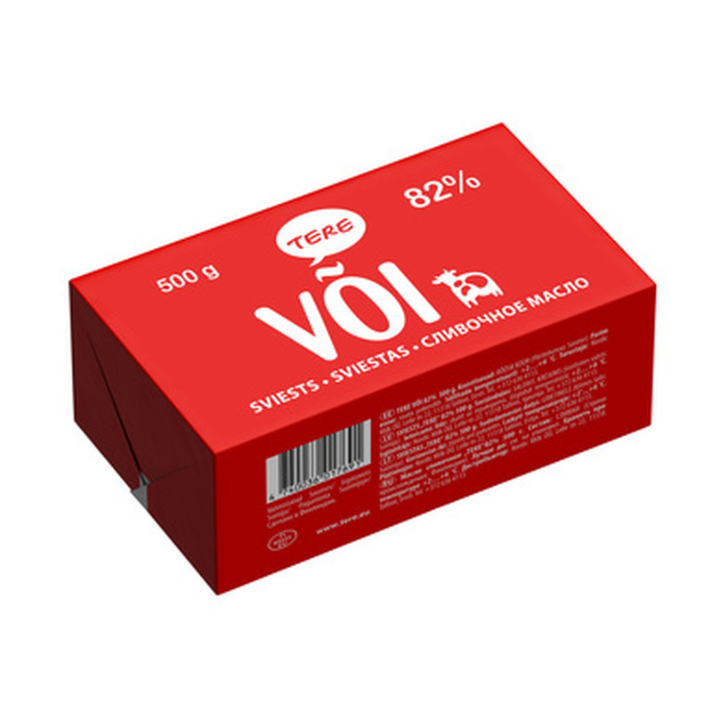 Tere Või 82%, 500 g