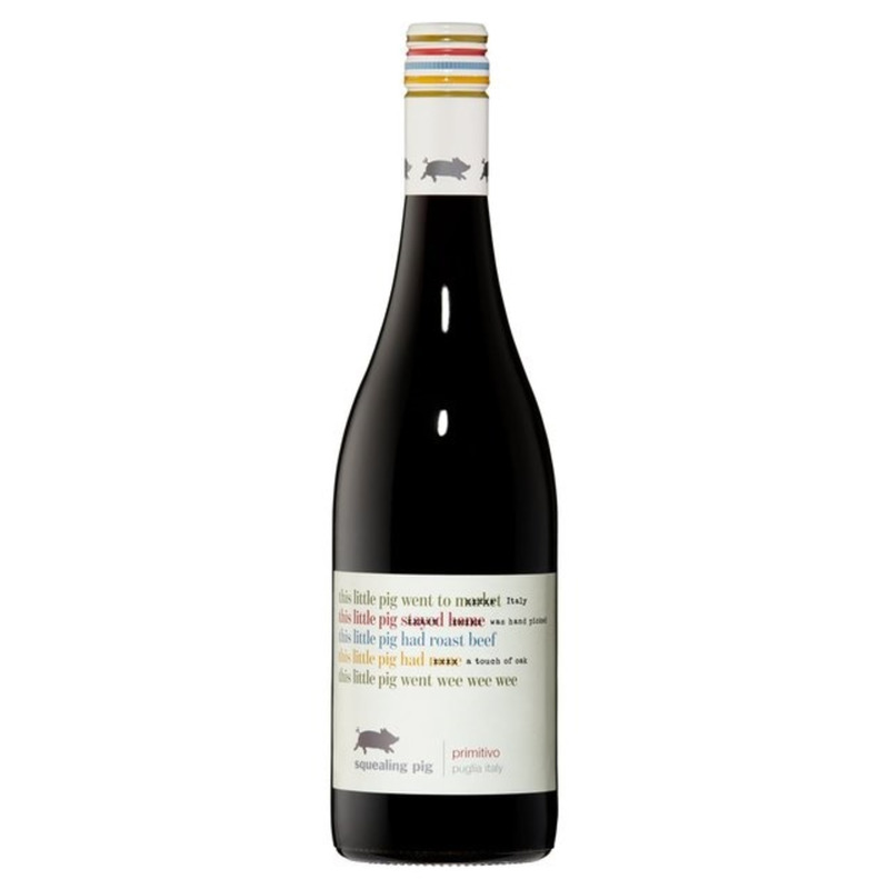 SQUEALING PIG Primitivo 13,5% 75cl(punane,kuiv)