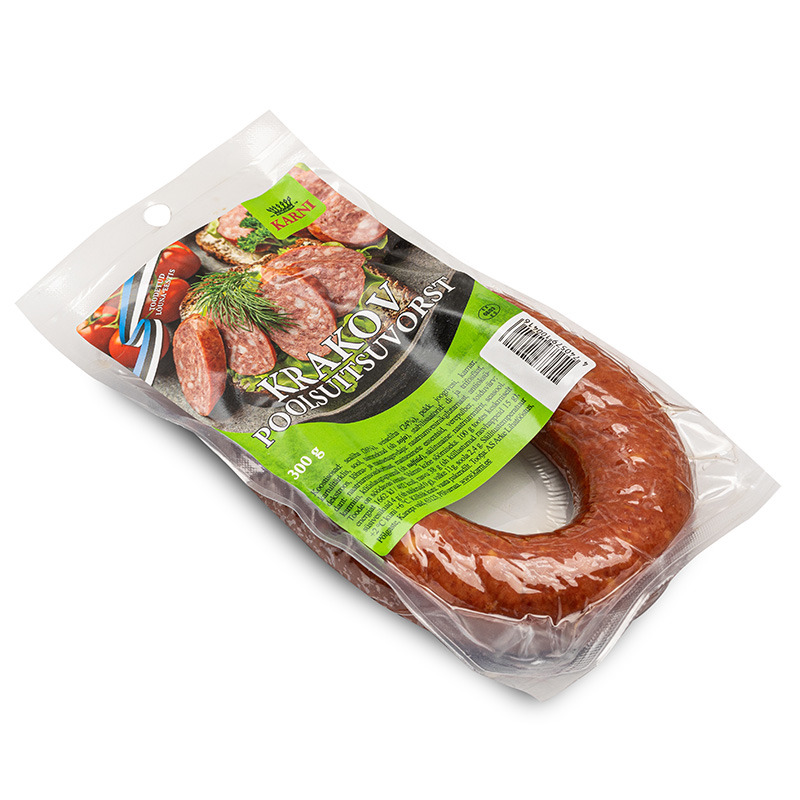 Karni Poolsuitsuvorst Krakov 300g