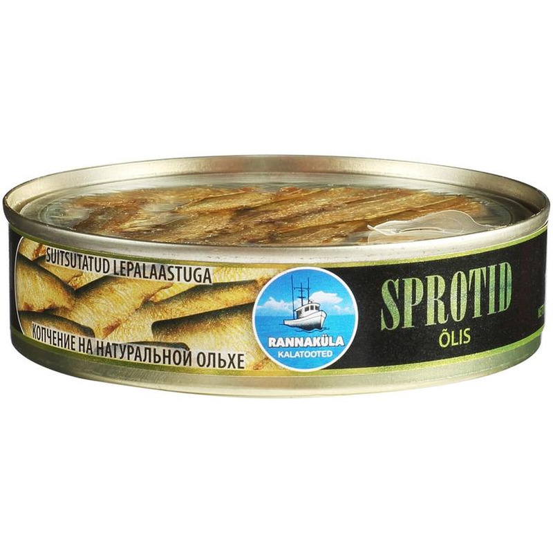 Sprotid õlis, RANNAKÜLA, 160 g