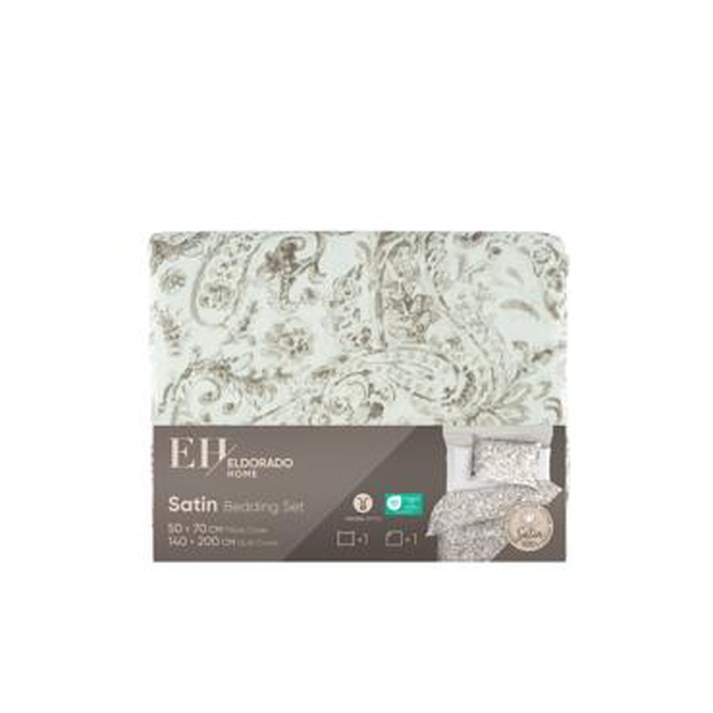 Satiinvoodipesu kmpl 140x200/50x70cm