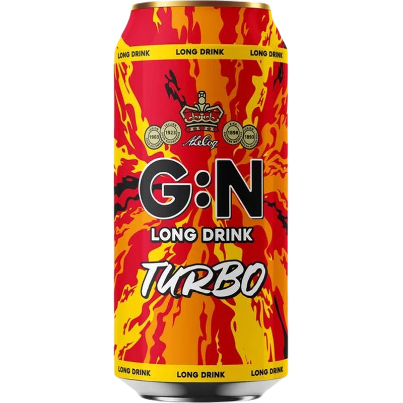 Long drink Turbo, G:N, 500 ml