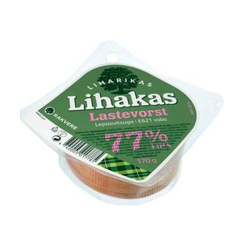 Lastevorst Lihakas RAKVERE, 170g viil