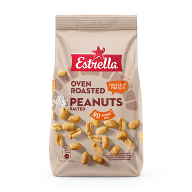 ESTRELLA Ahjus röstitud maapähklid soolaga 240g