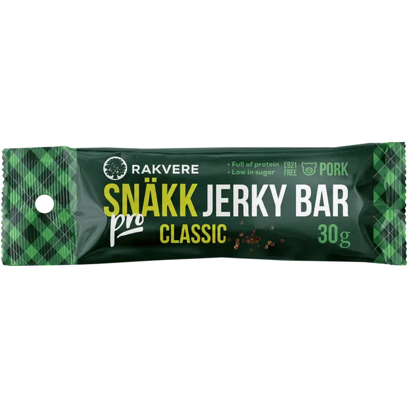 Rakvere SNÄKK pro Klassikaline jerky bar 30 g