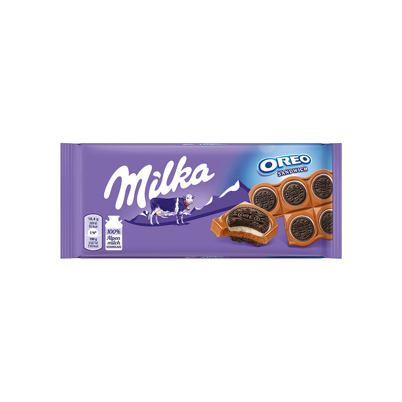 KAST 16tk! Milka piimašokolaad Oreo küpsisega 92g