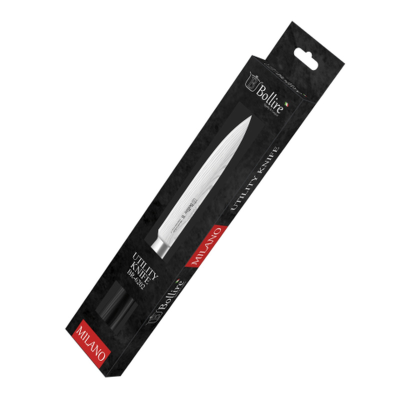 Universaalne nuga Bollire roostevabast terasest, 12,5cm, 2.0mm paksus BR-6202