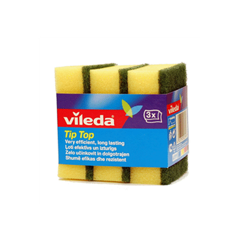 Nõudepesusvamm VILEDA Tip-Top kmpl.3tk