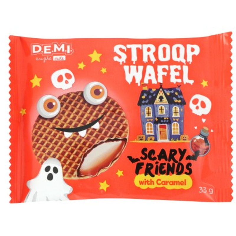 Saleks Vahvel Sõbrad Katamellitäidisega 33g