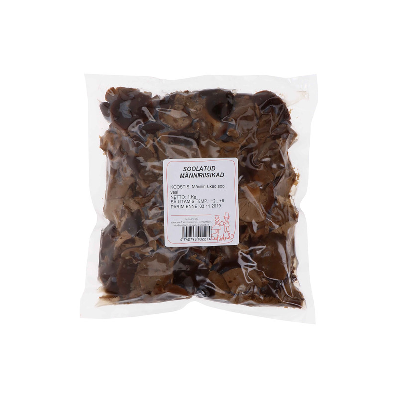 EESTI AND Männiriisikad soolatud 1kg(vaakumis)