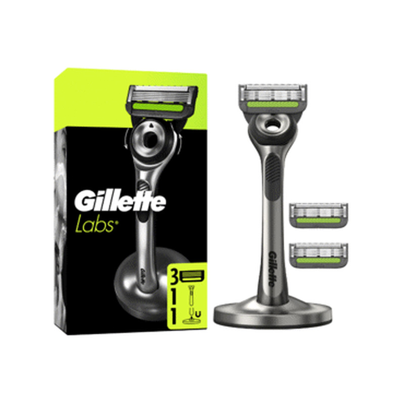 Raseerija GILLETTE Labs+tera 3tk.+hoidik