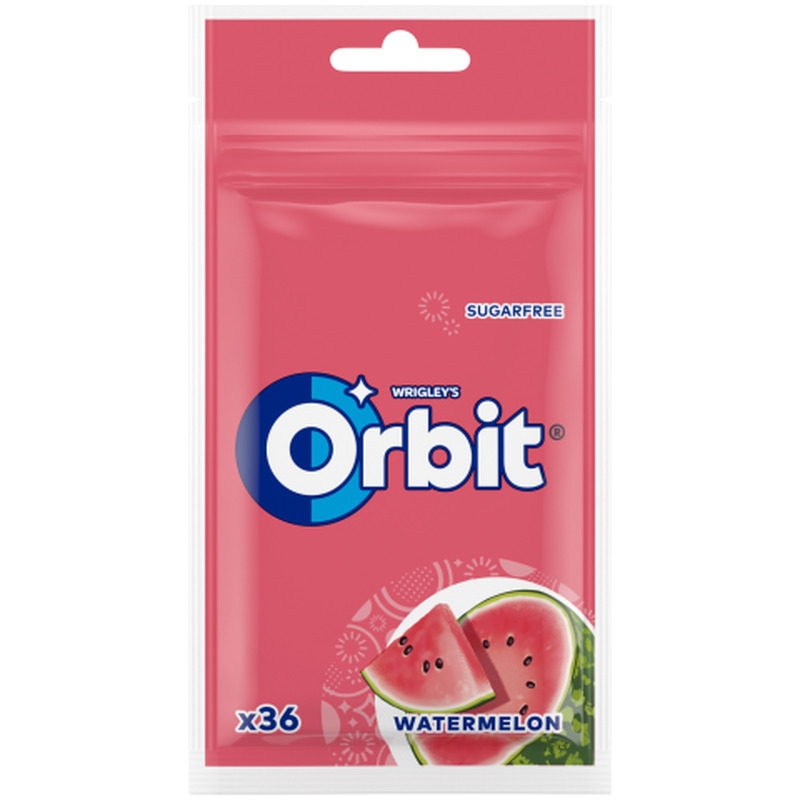 Närimiskumm Orbit Watermelon magusainetega 50g