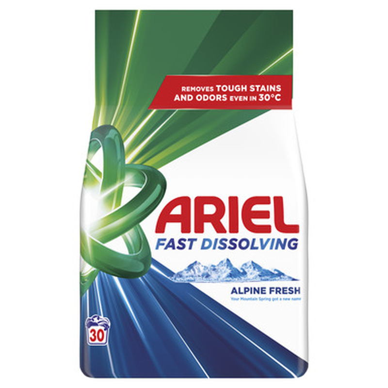 Pesupulber Mountain Spring, 30 pesukorda, ARIEL, 1,65 KG