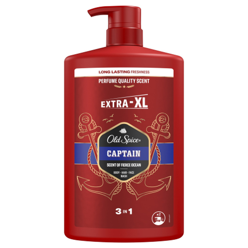 Dušigeel Old Spice Captain 1000ml