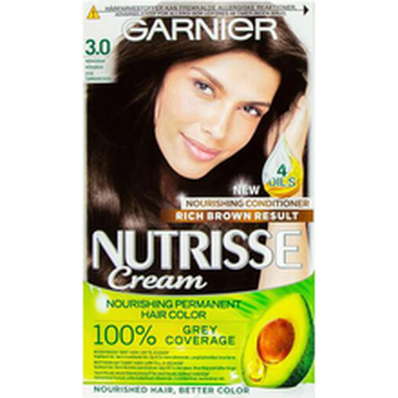 Juuksevärv Nutrisse 3 Darkest Brown