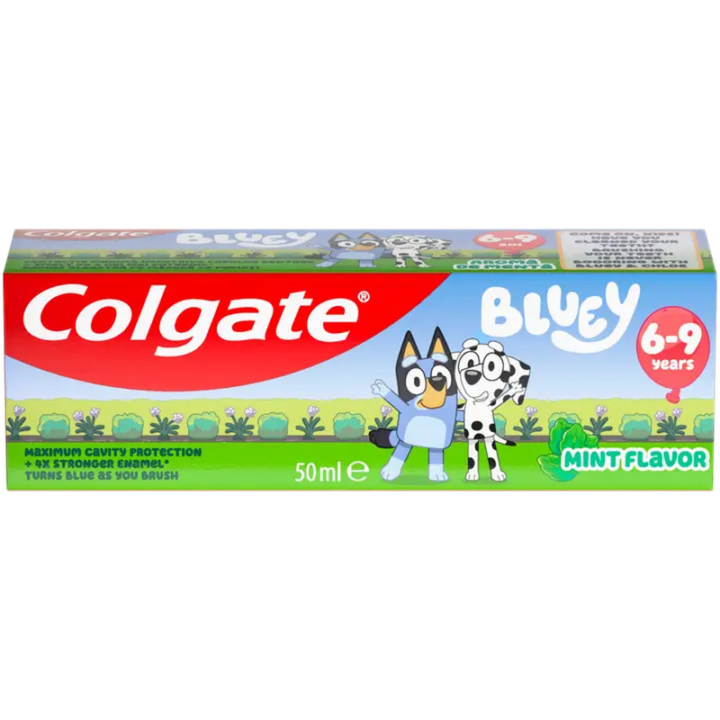 Hambapasta lastele Big Kids Smiles 6-9 aastastele, COLGATE, 50ml