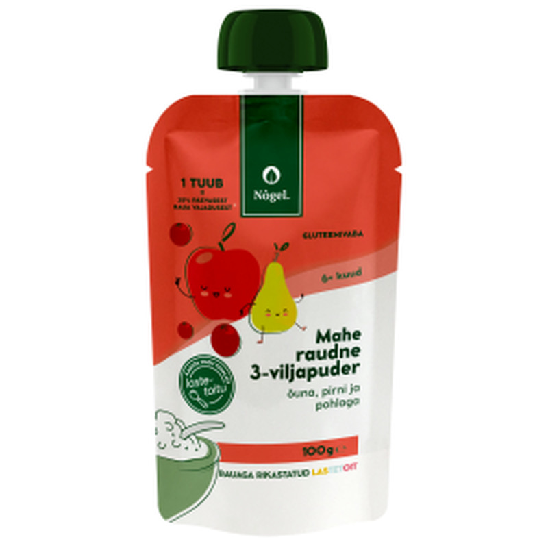 Nogel 6K Mahe 3-viljapud.rauaga100g õuna