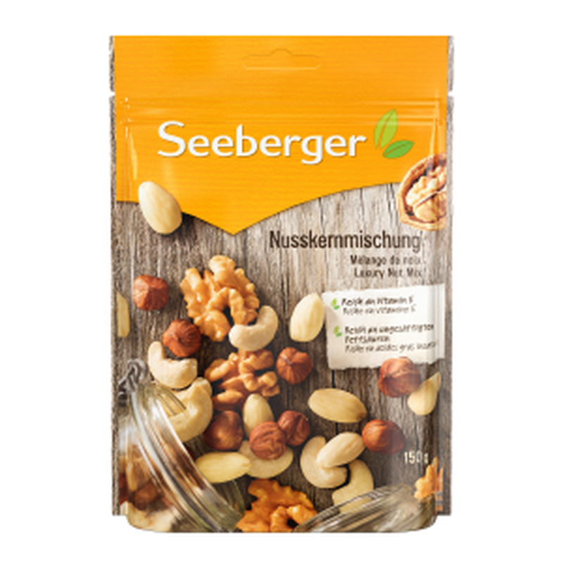 Pähklisegu Luxury, SEEBERGER, 150 g
