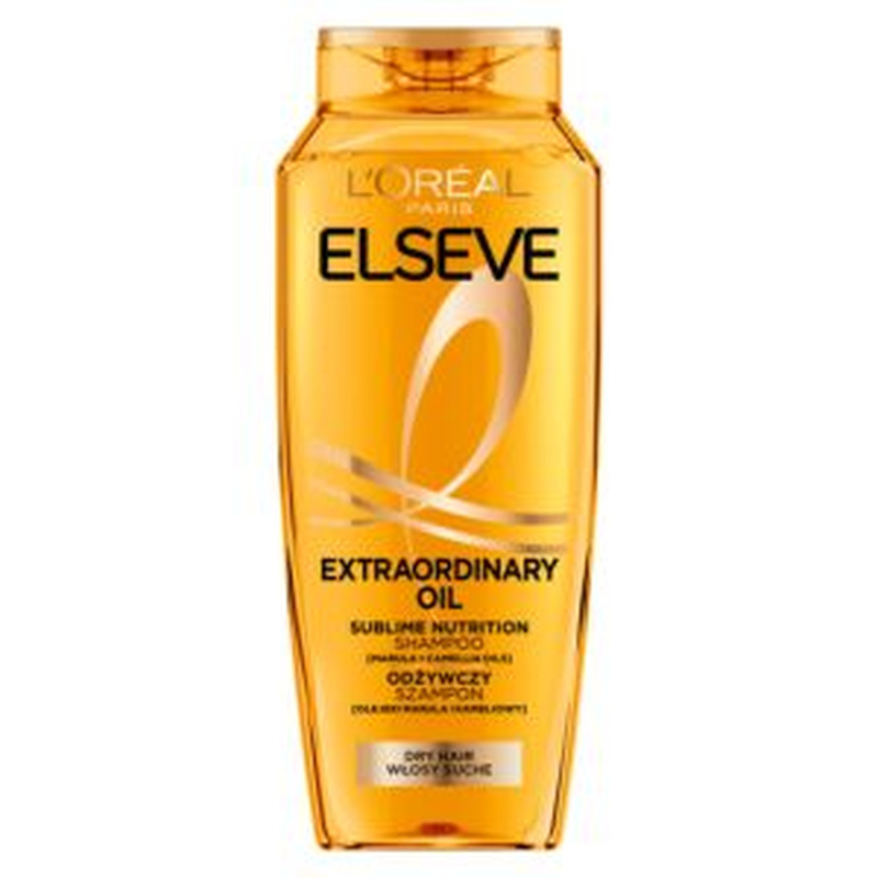 Elseve Extraordinary Oil šampoon 250ml kuivadele juustele