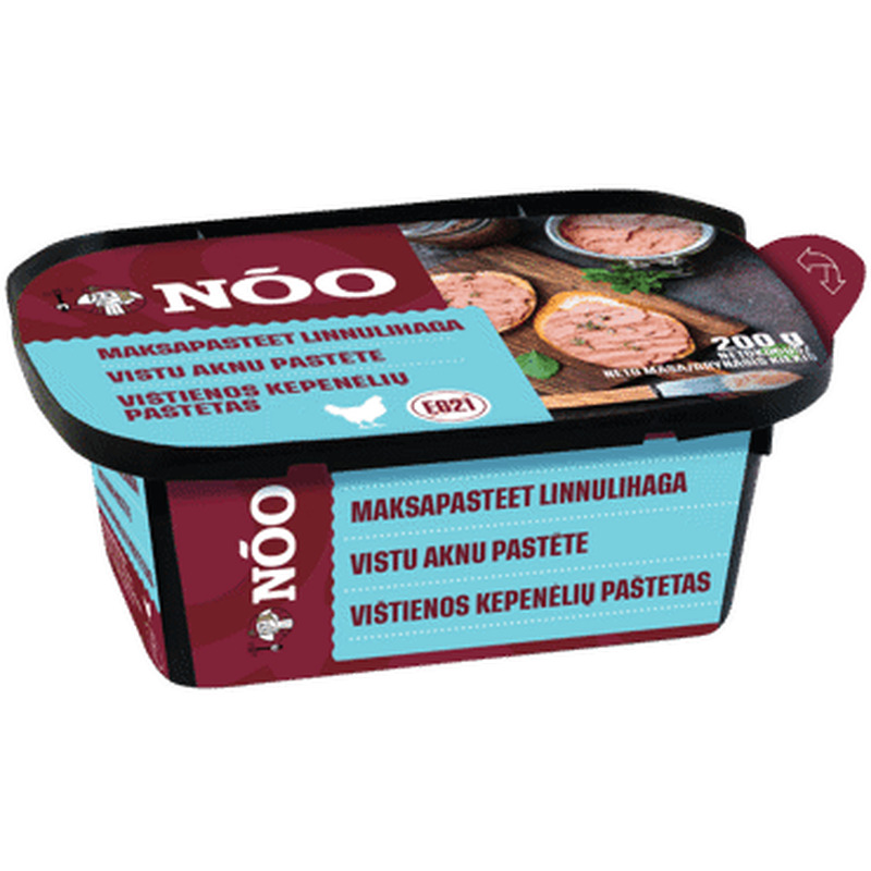 Maksapasteet linnulihast NÕO, 200g