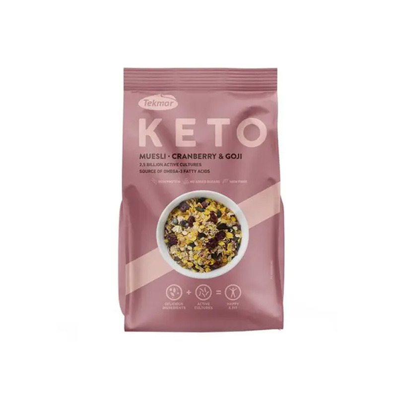Müsli Tekmar Keto Jõhvikate ja Goji Marjadega 200g