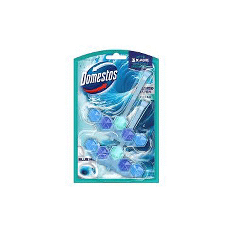 WC-värsken.DOMESTOS P5 Blue Ocean 2x48g