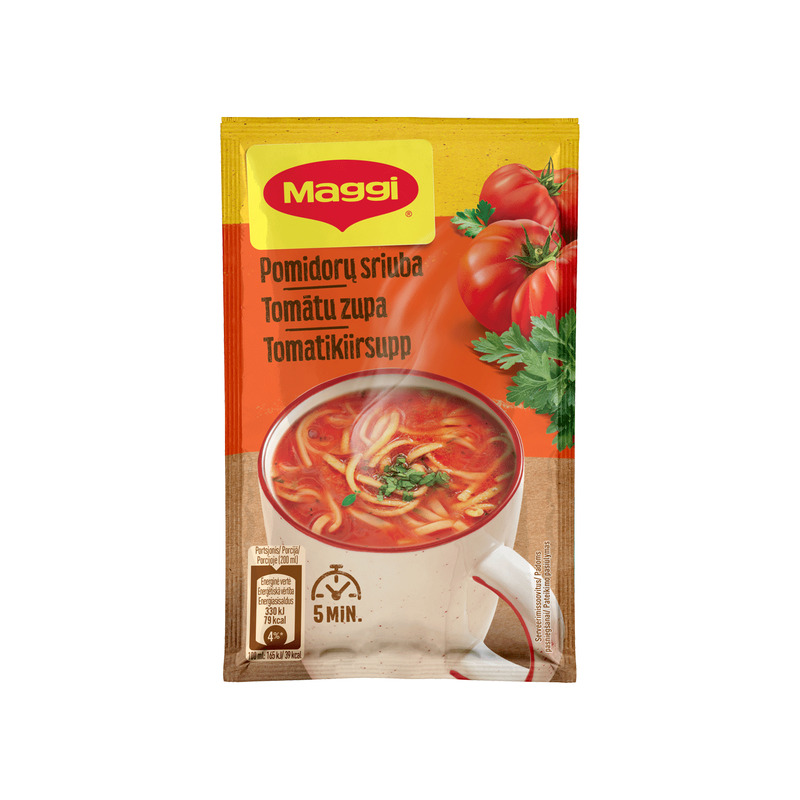 KAST 26 tk! Maggi Tomati kiirsupp nuudlitega 17g