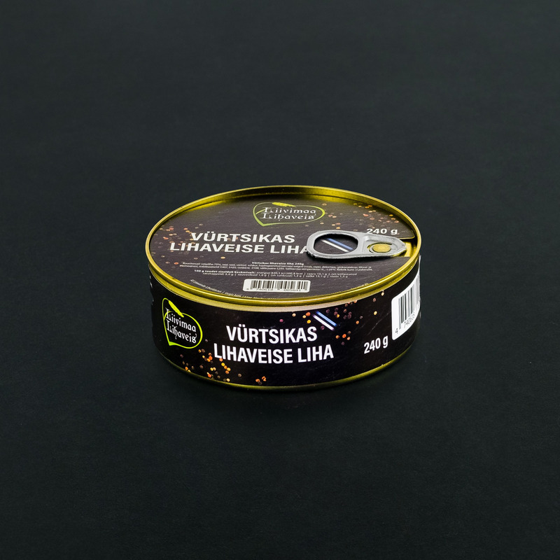 Vürtsikas lihaveise liha 240g