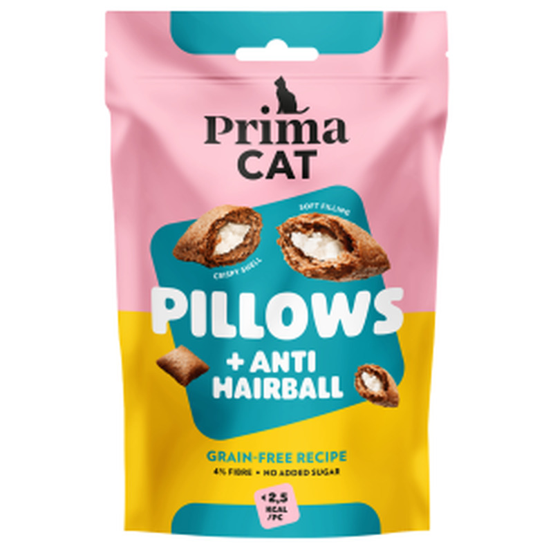 Maius kassile PrimaCat Crunchy Anti-Hairball 60g