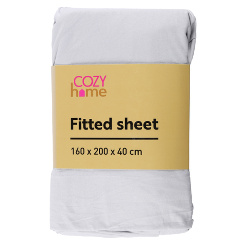 Kummiga voodilina Cozy home 160x200x40cm SS25