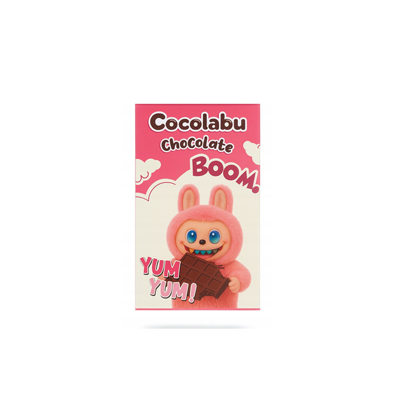 Piimašokolaad kreemja täidisega Cocolabu Chocolate Boom Roosa 70g