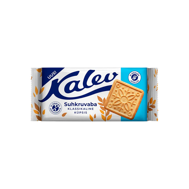 Suhkruvaba Klassikaline Vormiküpsis Kalev 163g