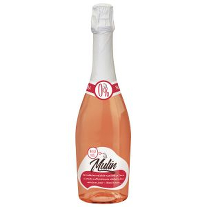 Mulin Maasikas 0.75L alkoholivaba puuviljavahuvein