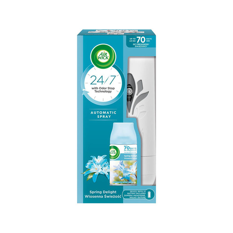 Automaatse õhuvärskendaja komplekt Spring Delight, AIR WICK Freshmatic