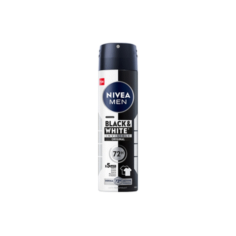 Spreideo NIVEA B&W Invis.Orig.Men 150ml