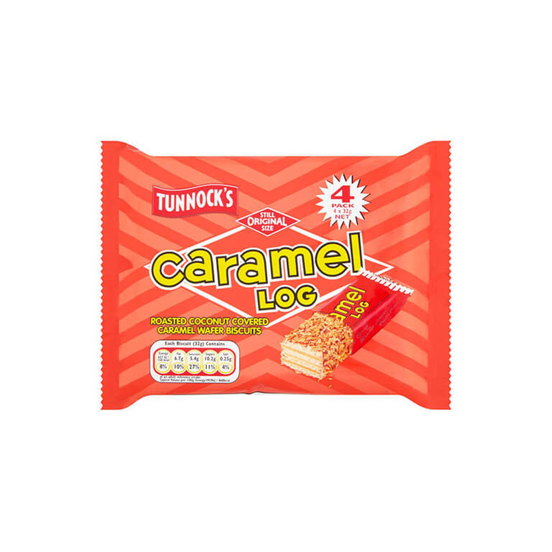 Karamellivahvlid Tunnock’s kookoselaastudega 4x32g